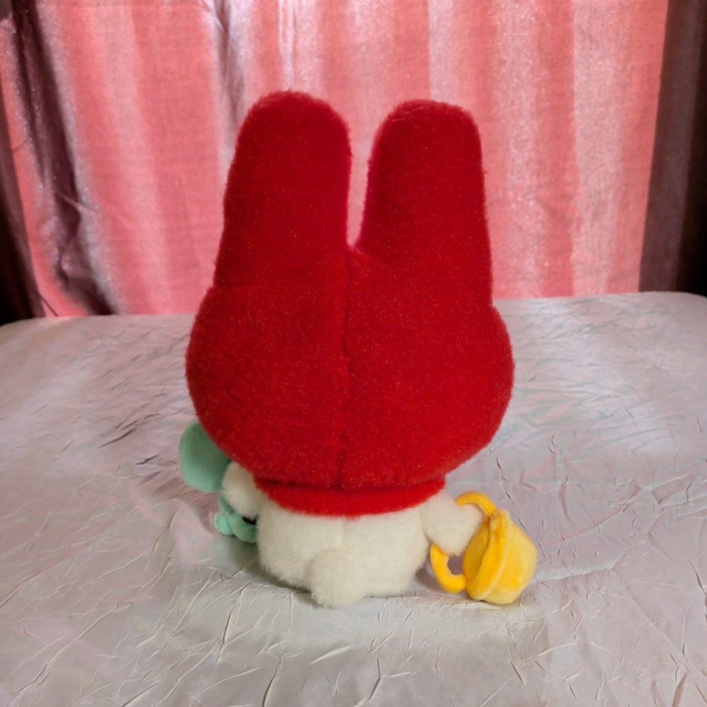 Vintage My Melody + Flat Kun Plush Rare Sanrio Japan - Picture 6 of 10